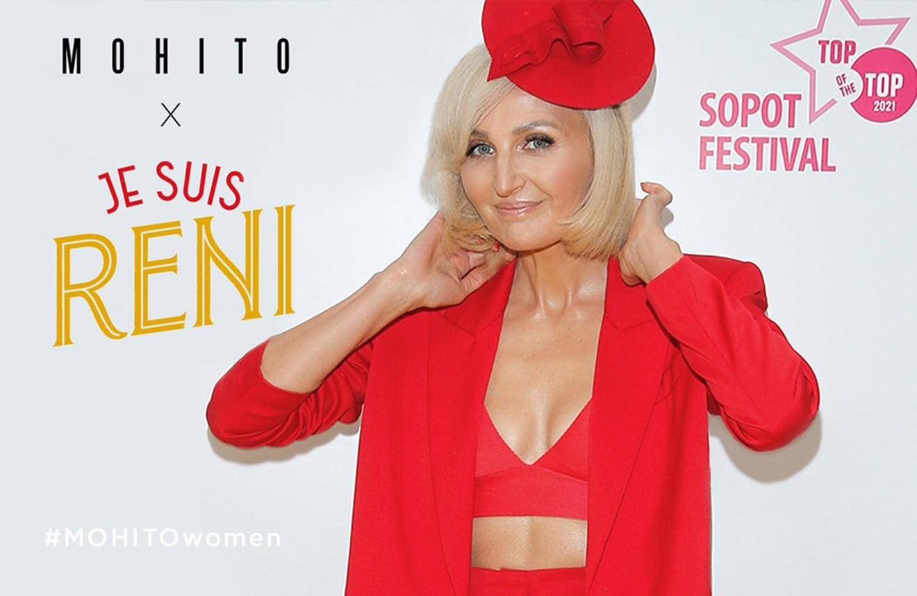 Namiętna czerwień w estradowej stylizacji Reni Jusis