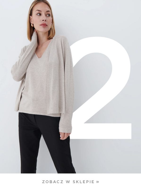 sweter z topem