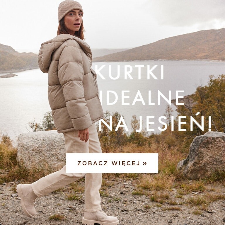 baner kurtki na jesień