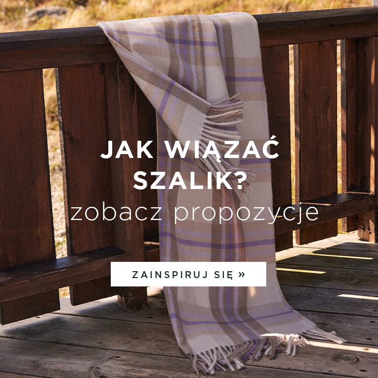 baner jak wiązać szalik
