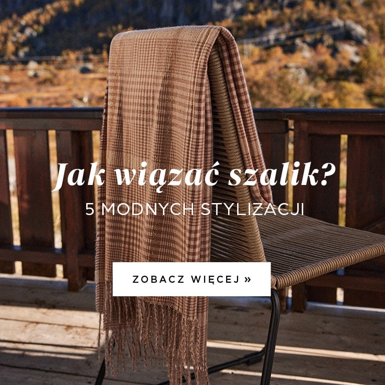 baner artykułu jak wiązać szalik