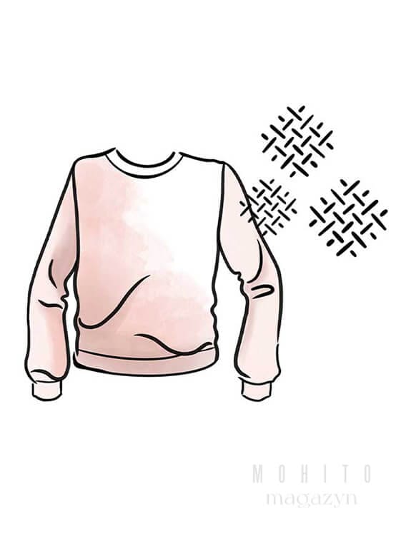 zmecacony sweter - porady