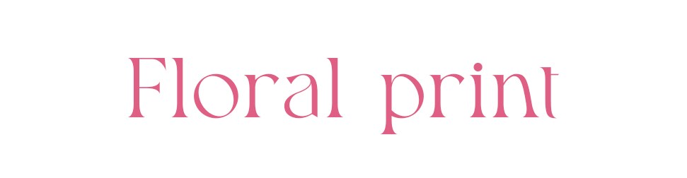 napis floral print