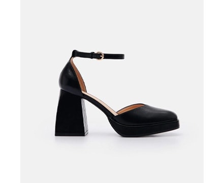 buty na platformie i obcasie