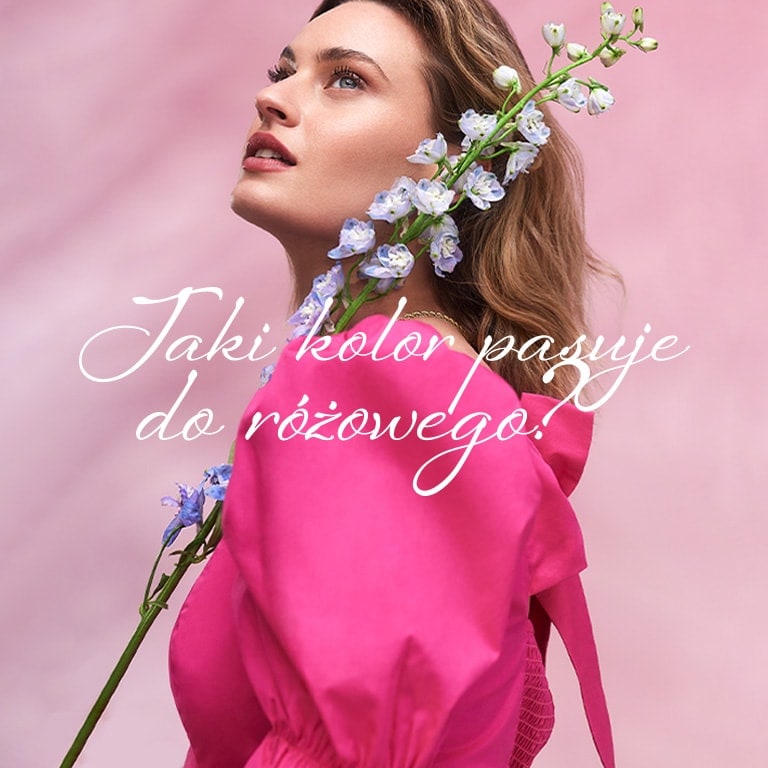 baner do artykułu jakie kolory pasują do różowego?