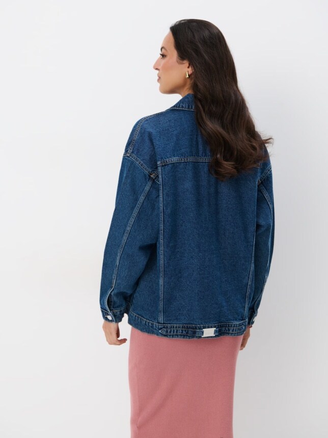 Geacă din denim, oversized
