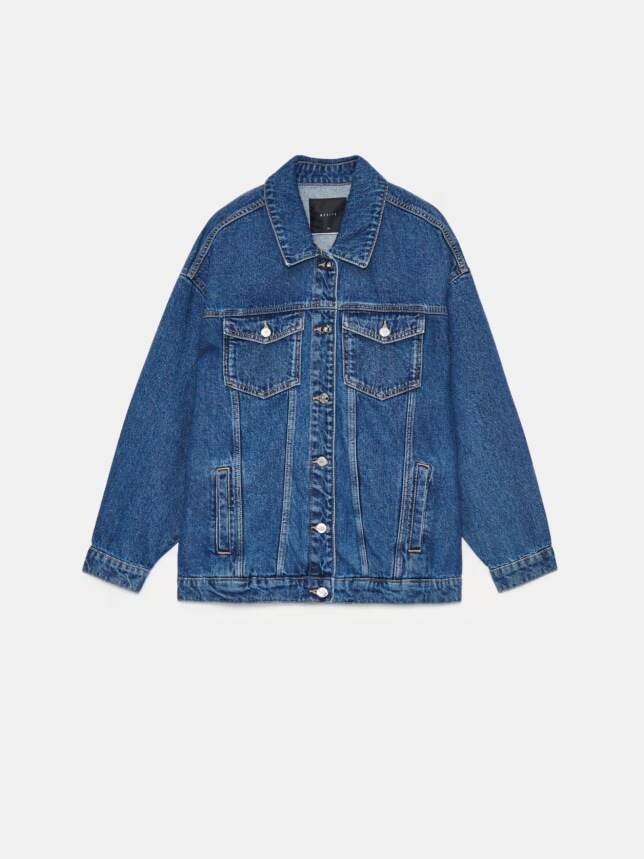 100% bumbac
Geacă din denim, oversized
189,99 RON
culoare - Albastru