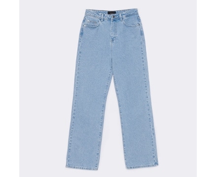 jeansy typu wide leg