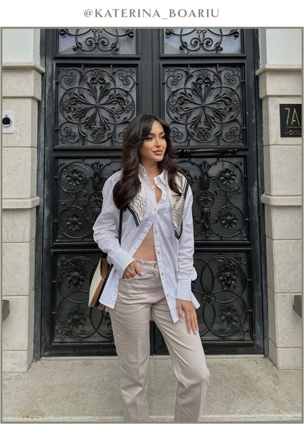styling de la MOHITO pe Katerina Boariu