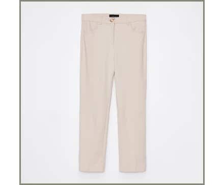 Pantaloni de dama bej MOHITO