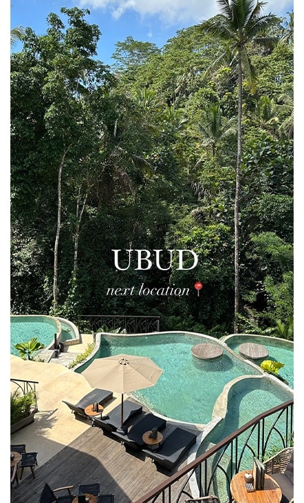 piękna lokalizacja - bali, ubud