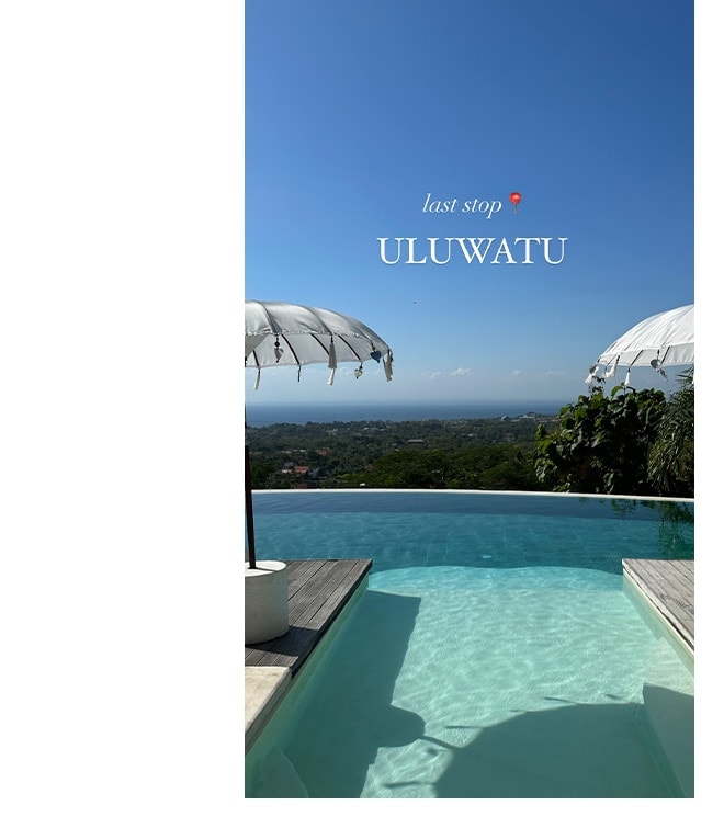 rajskie widoki z uluwatu, bali