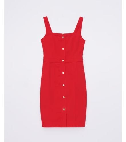 rochie cu nasturi decorativi
