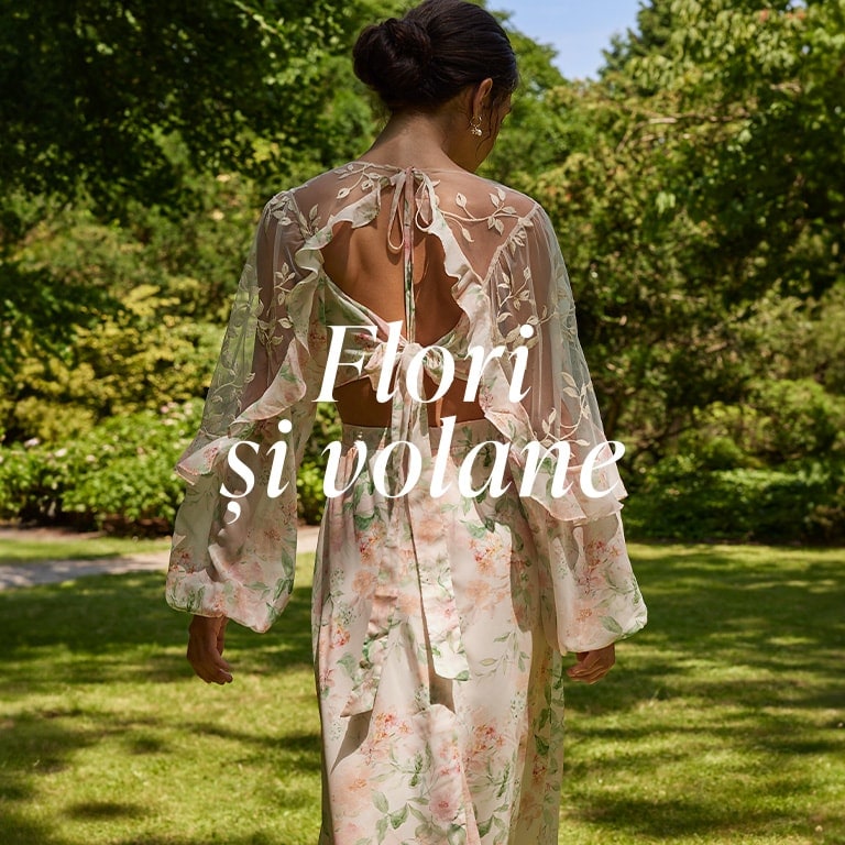 Rochii cu volane – TOP TREND