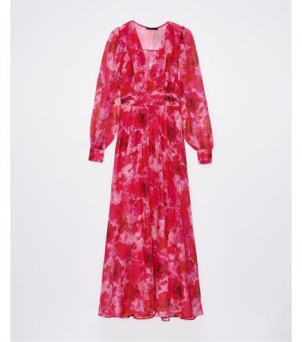 sukienka maxi w kwiaty