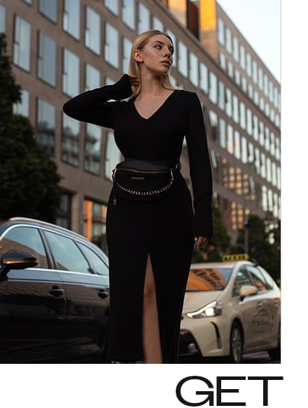 rochie pulover midi neagra
