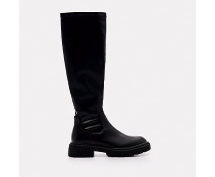 cizme lungi negre