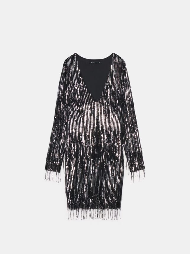 Rochie mini cu paiete
