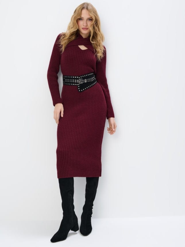 Rochie tricotată midi MOHITO