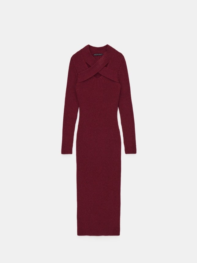 Rochie tricotată midi