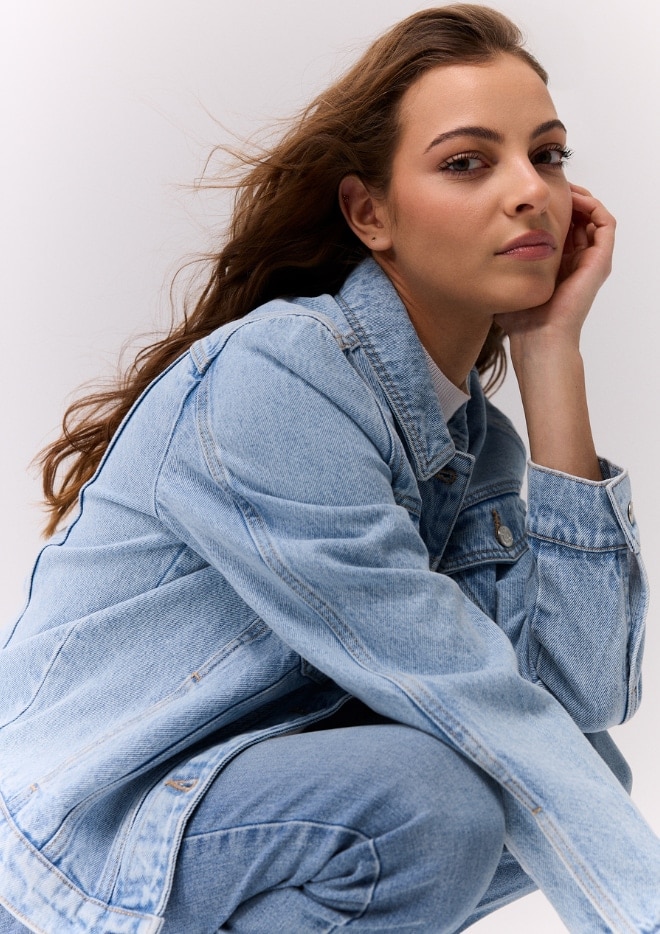 denim total look