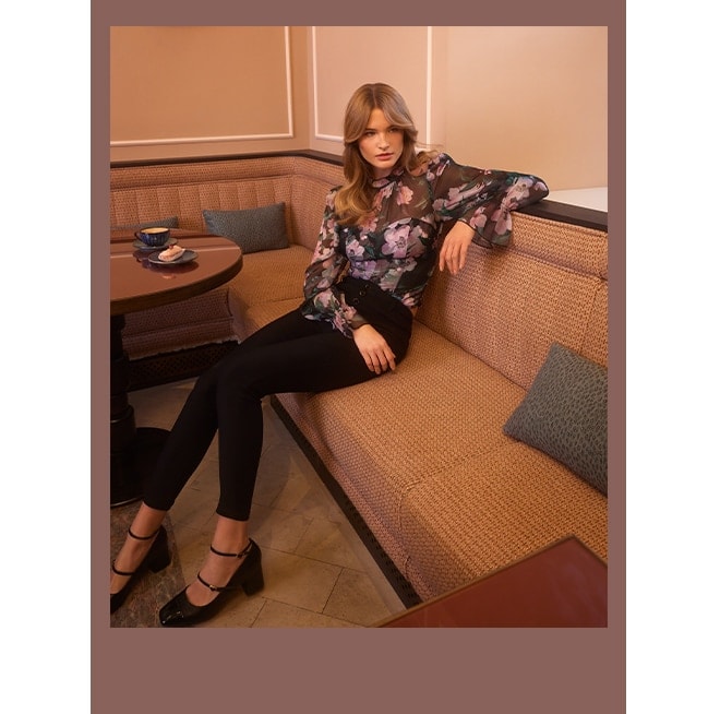 un aspect romantic? alege o bluză florală feminină