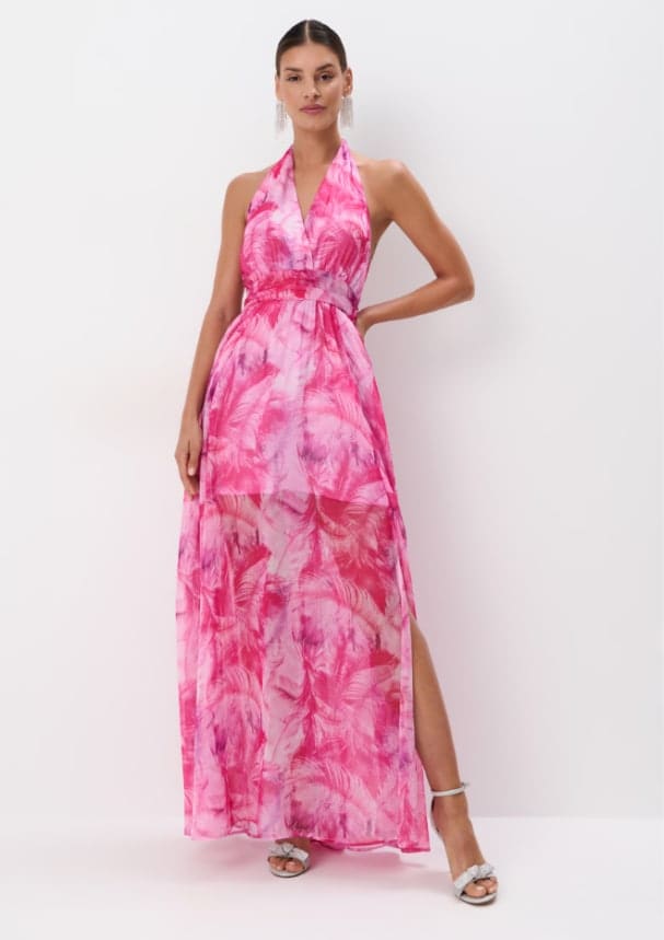 sukienka maxi w kwiaty