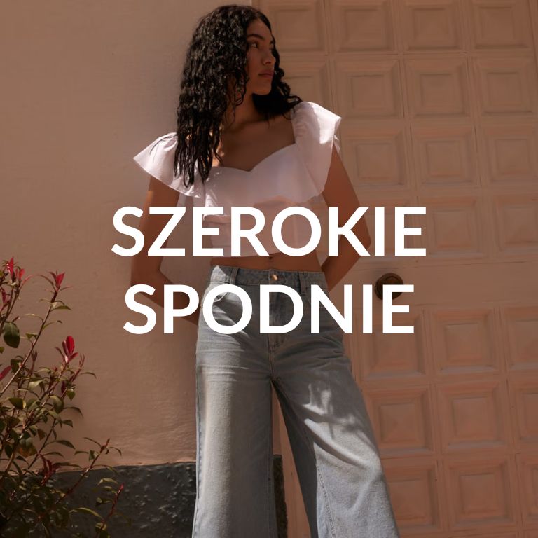 szerokie spodnie, jako top trend 2024
