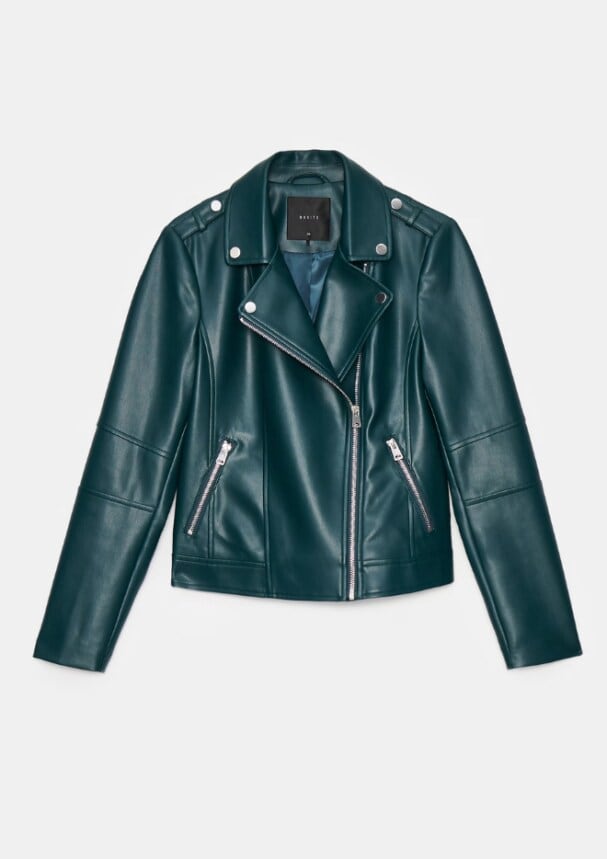 Geacă biker Khaki