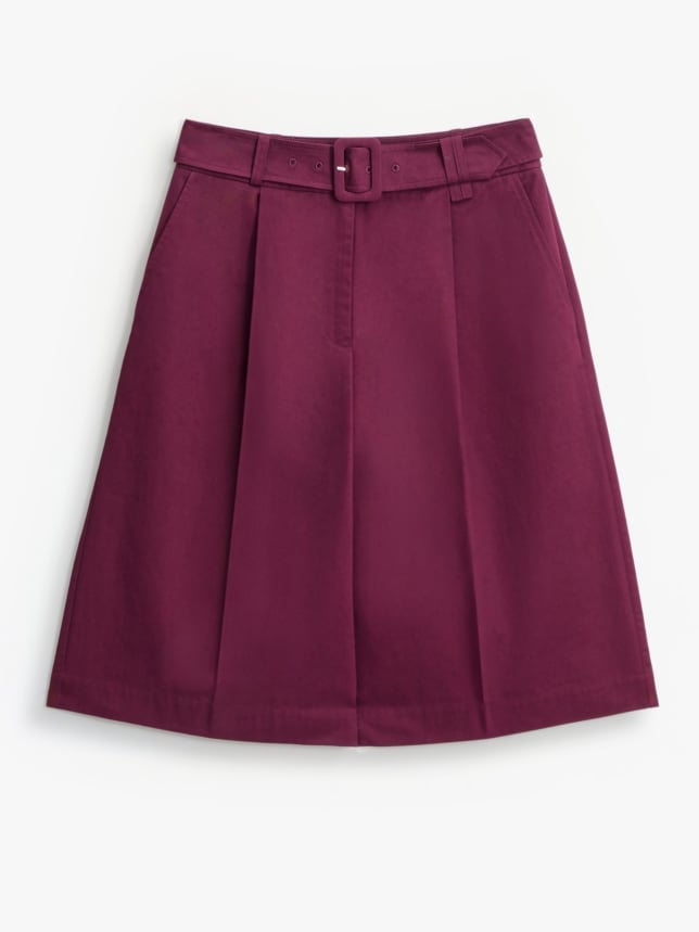Bordowe bermudy damskie