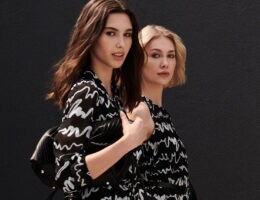 stylizacje w białe printy, wzory