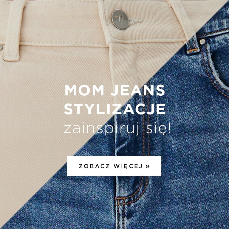 baner do wpisu o spodniach jeansowych typu mom
