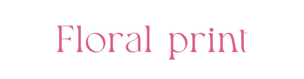 napis floral print