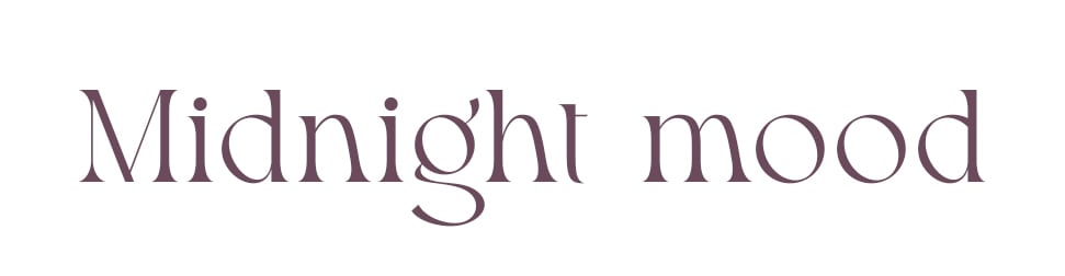 napis midnight mood