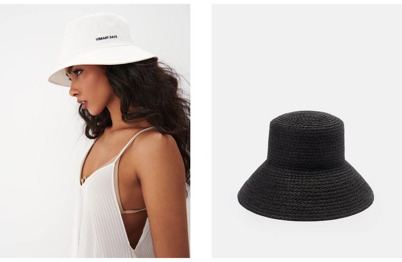 kapelusz typu bucket hat to idealne okrycie na letnie dni