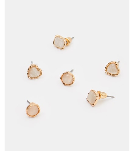 małe kolczyki damskie złoto-białe jako idealny pomysł na drobny upominek