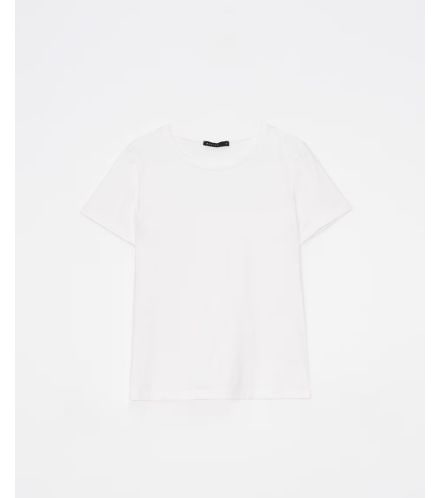 t-shirt basic biały