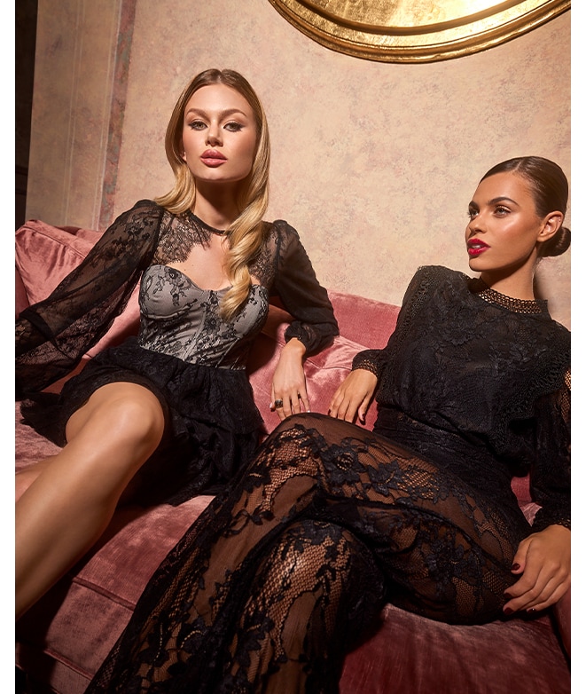 modelky v krajkových oblecích