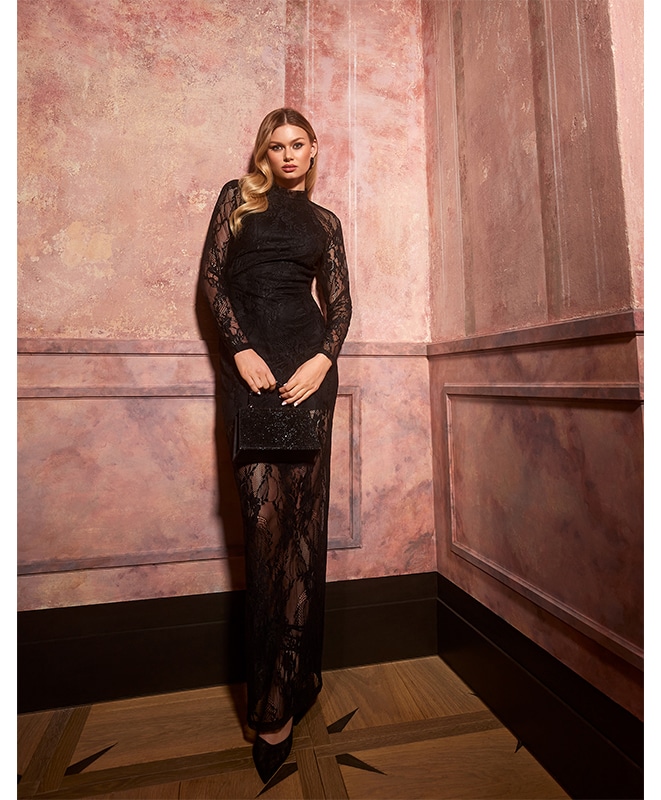 krajkové maxi šaty – nesmí chybět ve vašem šatníku