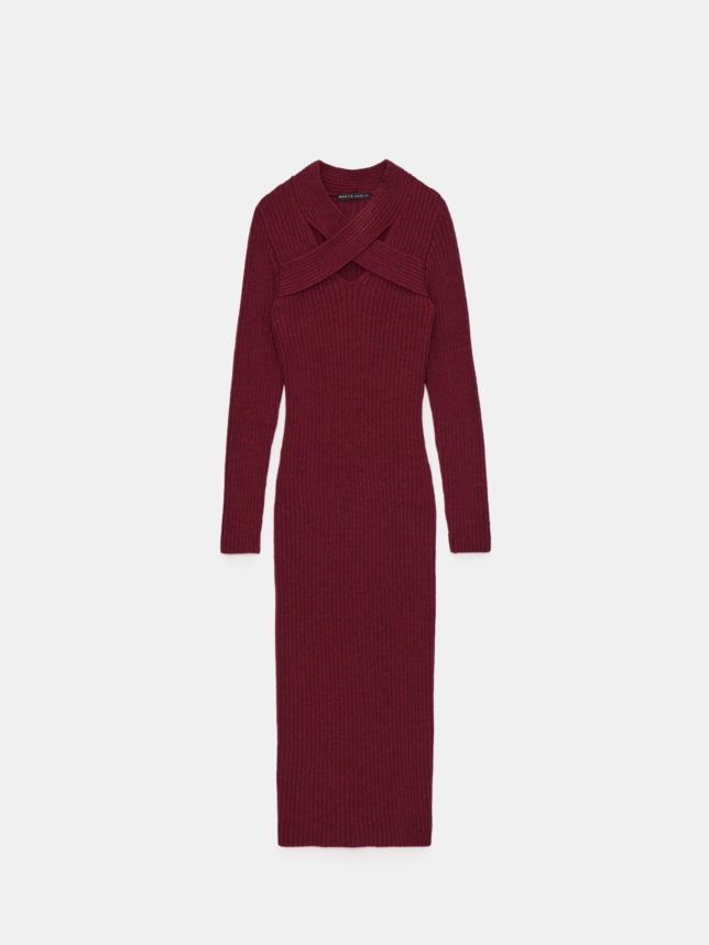 Rochie tricotată midi
