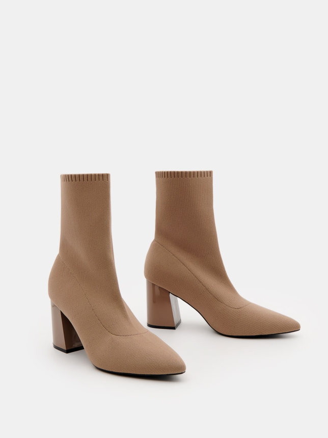 Ghete cu toc gros MOHITO