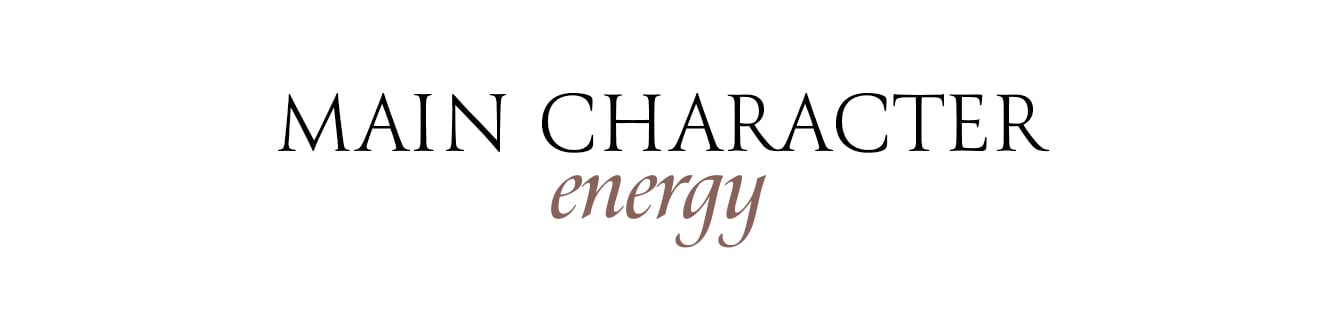 tekst main character energy