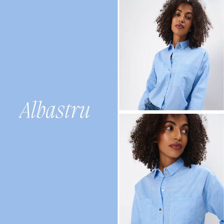 Culoare albastru cer