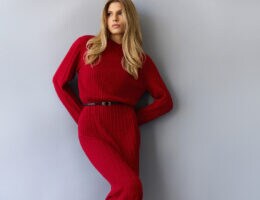 baner sukienka sweterkowa