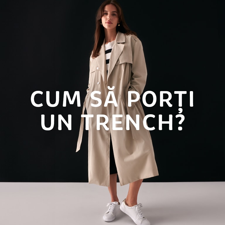 trenciury de primavara dama MOHITO