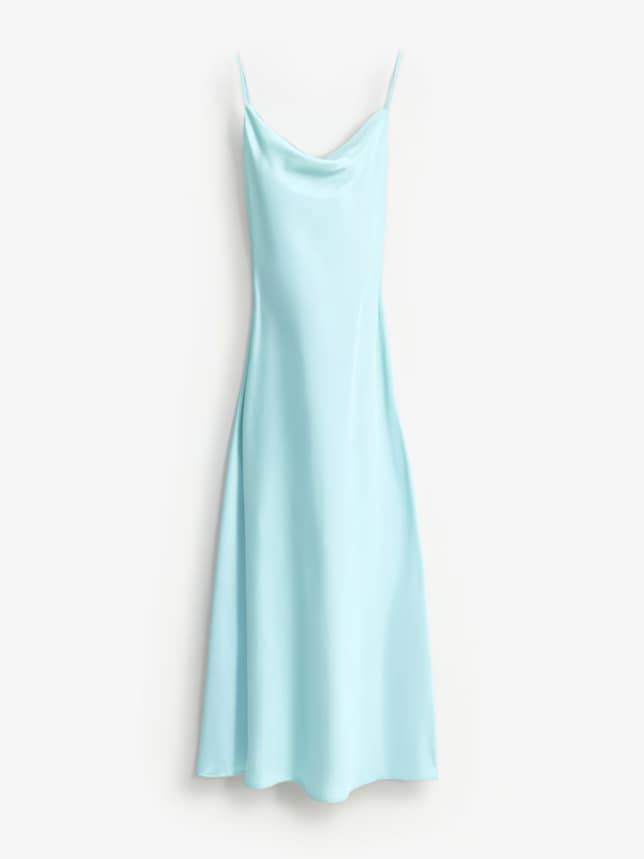 Rochie maxi culoare - Albastru 199,99 RON