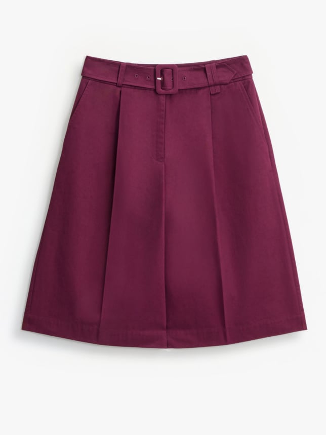 Bordowe bermudy damskie
