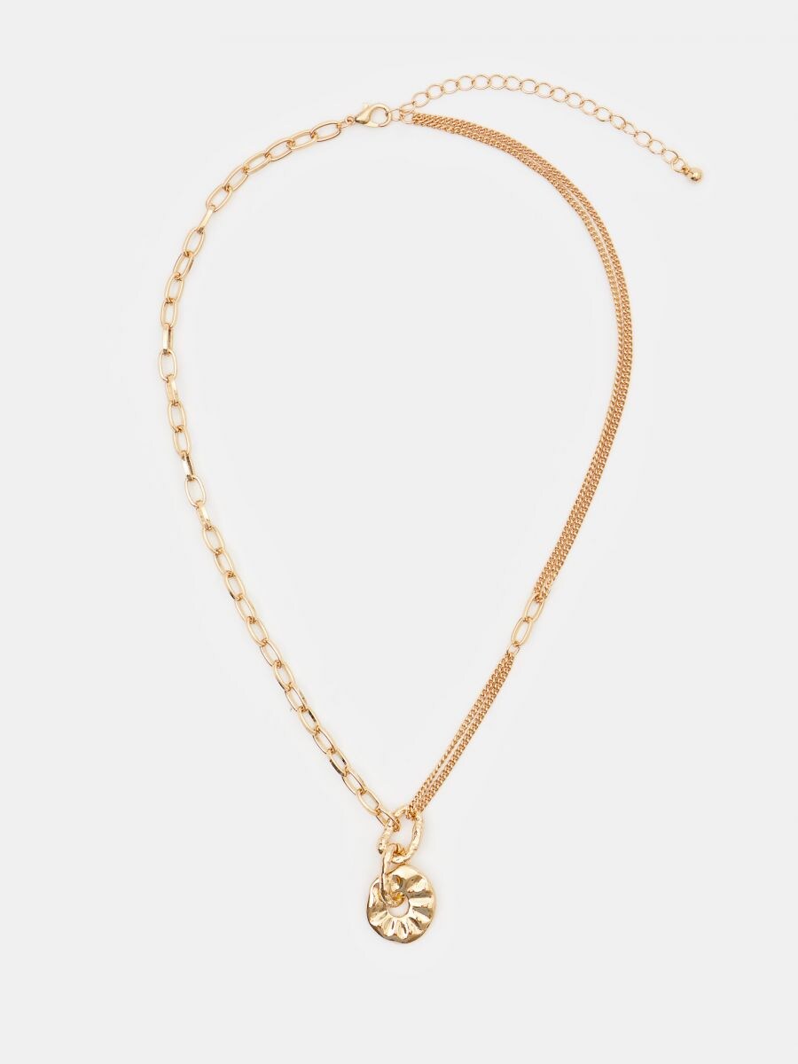 Necklace with pendant, MOHITO, 1925Q-GLD