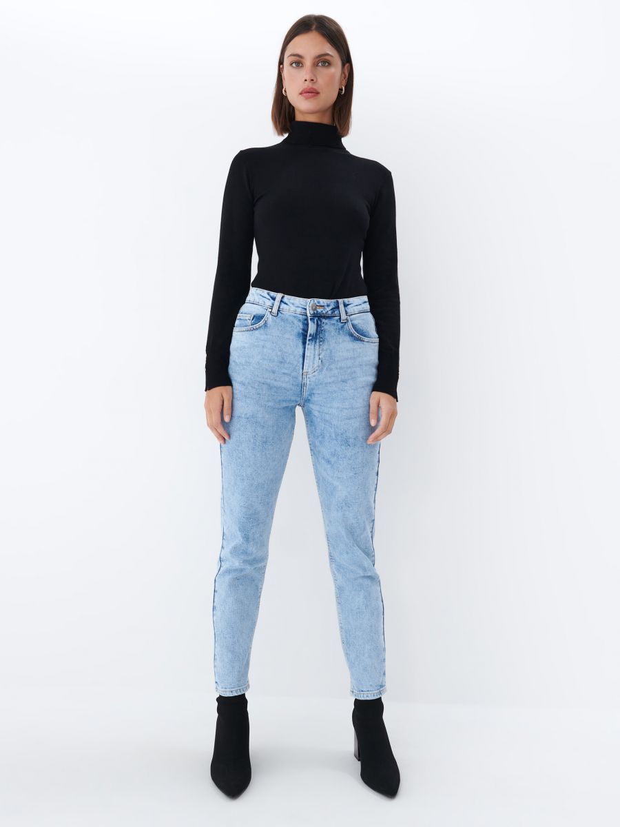 Mom slim jeans, MOHITO, 3695L-55J