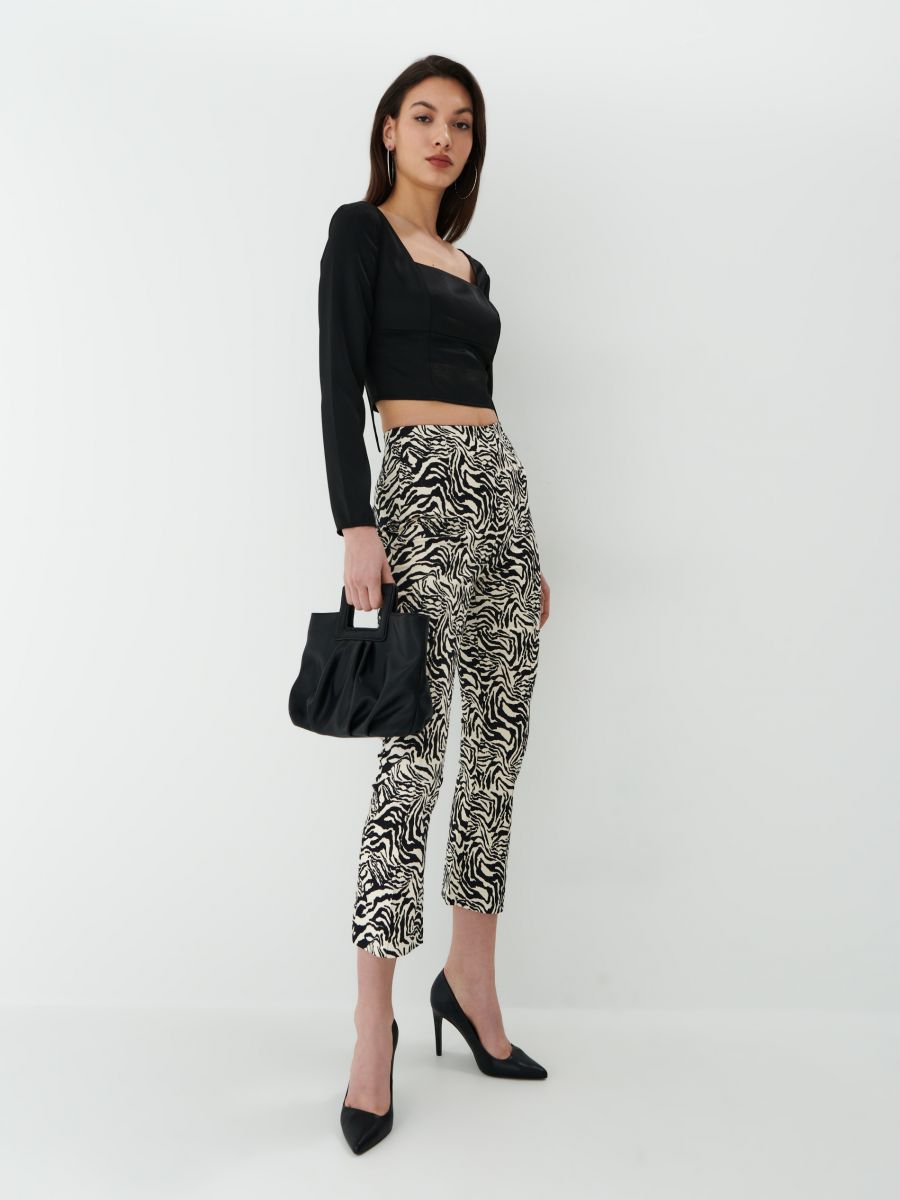 Flare pants Eco Aware, MOHITO, 4325P-01P